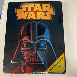 𝅺STARWARS Return of the Jedi Star Tin Box, Story  Activity book & toy